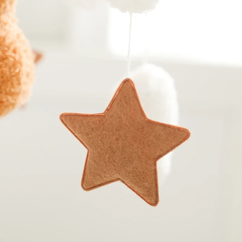 Baby Crib Mobile Wooden Nursery Newborn Sensory Toys - Image 28