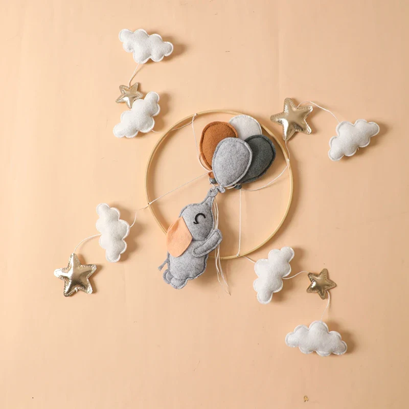 Baby Crib Mobile Wooden Nursery Newborn Sensory Toys - Image 75