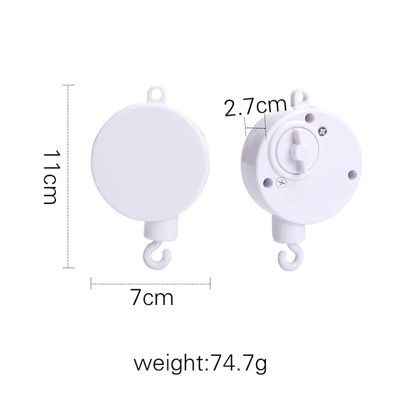 Baby Crib Mobile Wooden Nursery Newborn Sensory Toys - Image 84