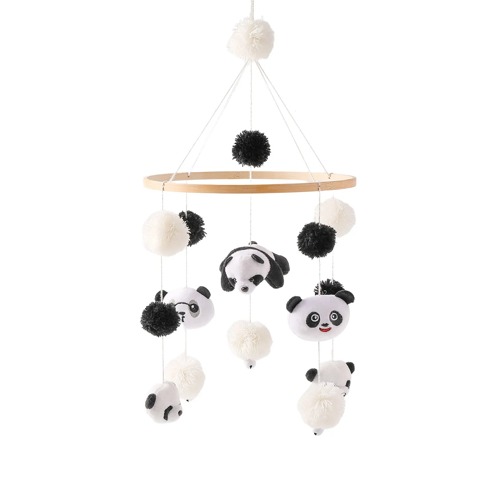 Baby Mobile Wooden Crib Hanging Toy Newborn Nursery Fall 2025 Soothing Music Developmental Gift - Image 44