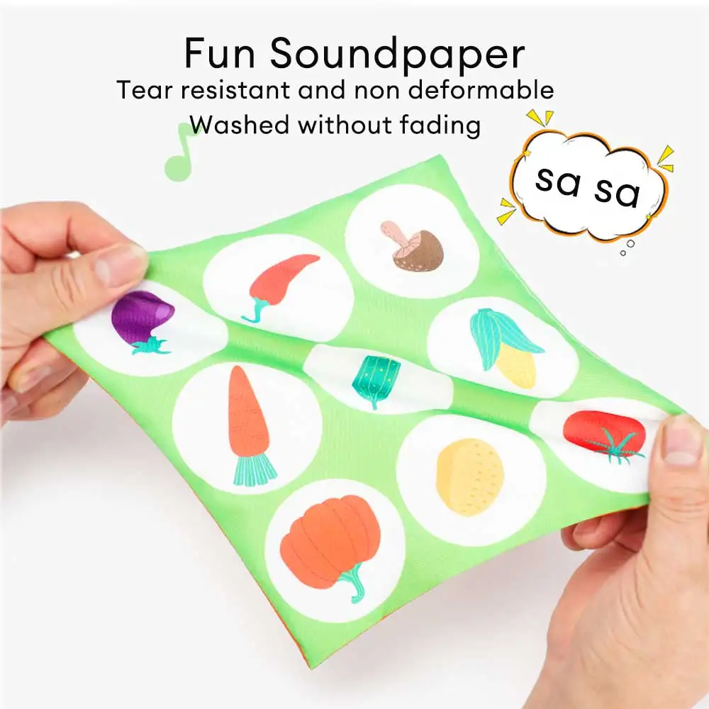 Montessori Cloth Tissue Box Toy Newborn Sensory Toys - Image 4