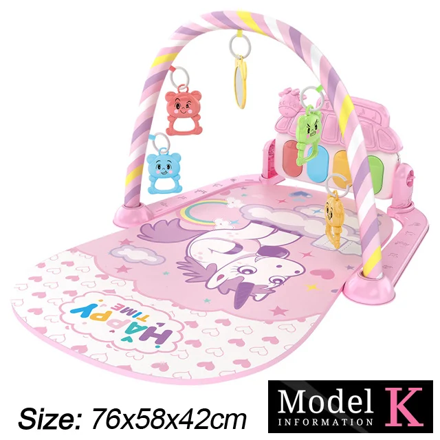 Baby Play Gym Piano Activity Mat With Hanging Toys Newborn Early Education Fall 2025 Sensory Motor Skill Gift - Image 10