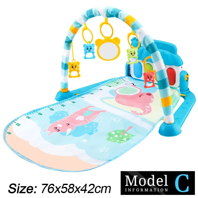 Baby Play Gym Piano Activity Mat With Hanging Toys Newborn Early Education Fall 2025 Sensory Motor Skill Gift - Image 12
