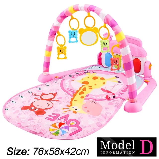 Baby Play Gym Piano Activity Mat With Hanging Toys Newborn Early Education Fall 2025 Sensory Motor Skill Gift - Image 13