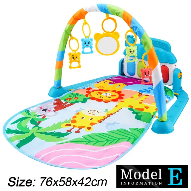 Baby Play Gym Piano Activity Mat With Hanging Toys Newborn Early Education Fall 2025 Sensory Motor Skill Gift - Image 14
