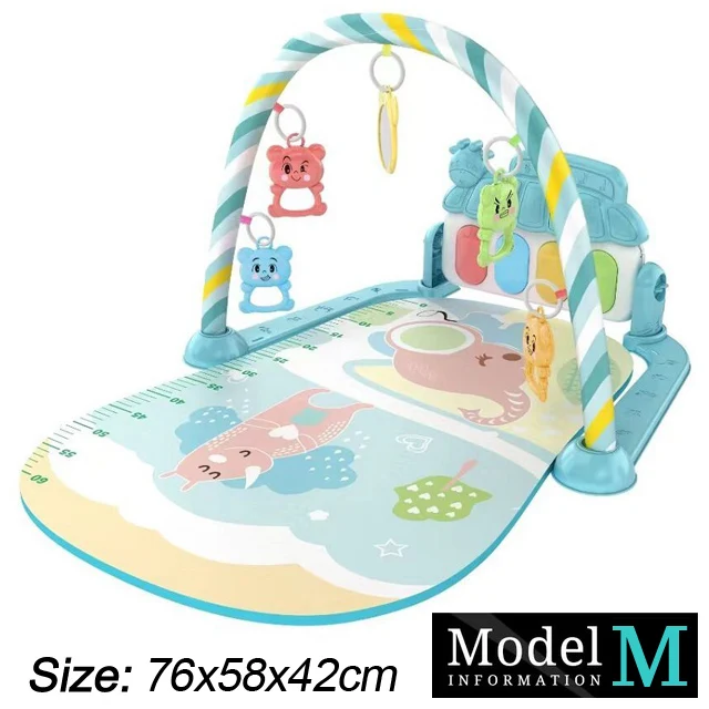 Baby Play Gym Piano Activity Mat With Hanging Toys Newborn Early Education Fall 2025 Sensory Motor Skill Gift - Image 19