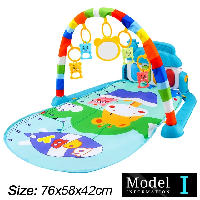 Baby Play Gym Piano Activity Mat With Hanging Toys Newborn Early Education Fall 2025 Sensory Motor Skill Gift - Image 20