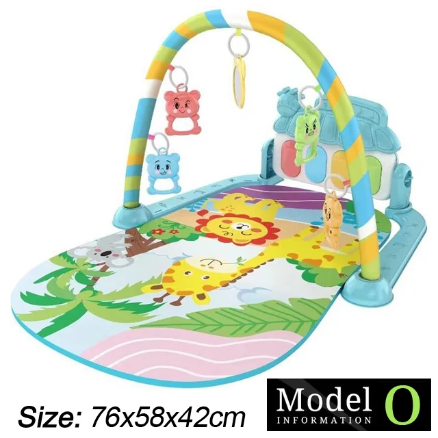 Baby Play Gym Piano Activity Mat With Hanging Toys Newborn Early Education Fall 2025 Sensory Motor Skill Gift - Image 21