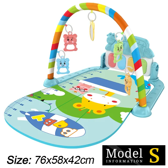 Baby Play Gym Piano Activity Mat With Hanging Toys Newborn Early Education Fall 2025 Sensory Motor Skill Gift - Image 7