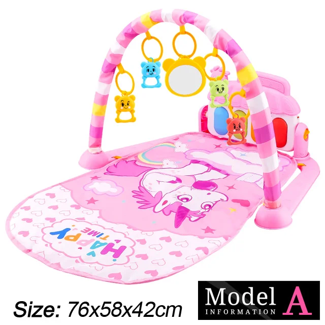 Baby Play Gym Piano Activity Mat With Hanging Toys Newborn Early Education Fall 2025 Sensory Motor Skill Gift - Image 8