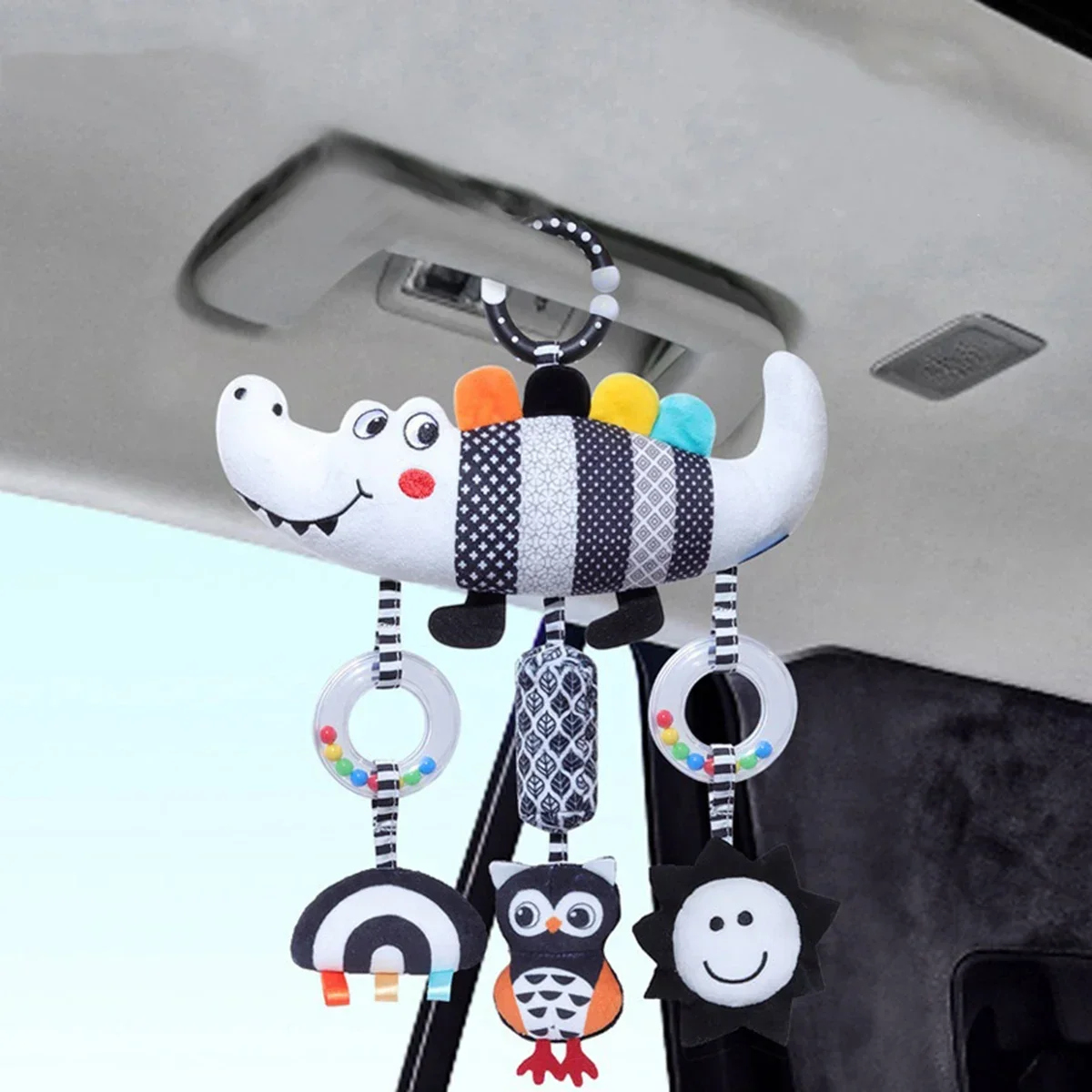 Baby Rattle Stroller Hanging Toy Newborn Sensory Toys - Image 4