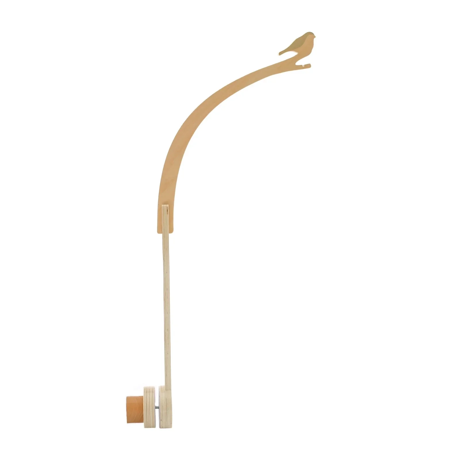 Wooden Baby Mobile Crib Arm Holder Newborn Sensory Toys - Image 48