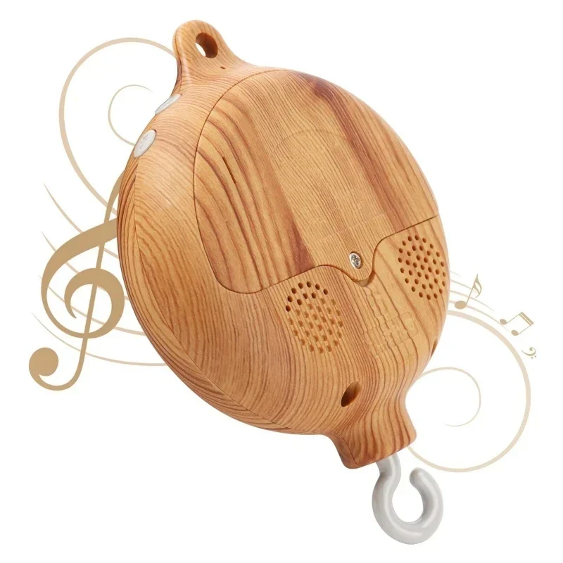 Wooden Baby Mobile Crib Arm Holder Newborn Sensory Toys - Image 51