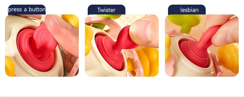 Baby Teether Rattle Hand Grip Sensory Ball Toy Newborn - Image 16