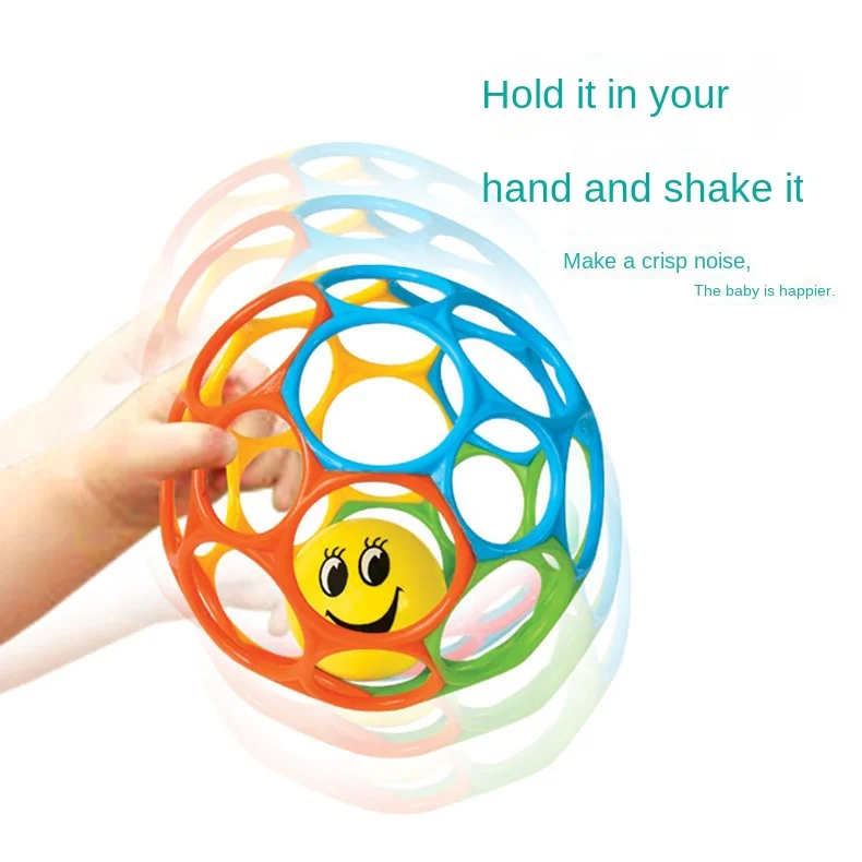 Baby Rattle Teether Ball Newborn Sensory Toys Soft Safe - Image 11