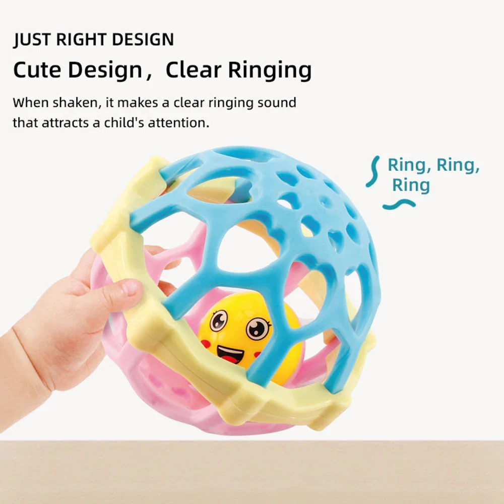 Baby Rattle Sensory Toy For Fine Motor Development - Image 4