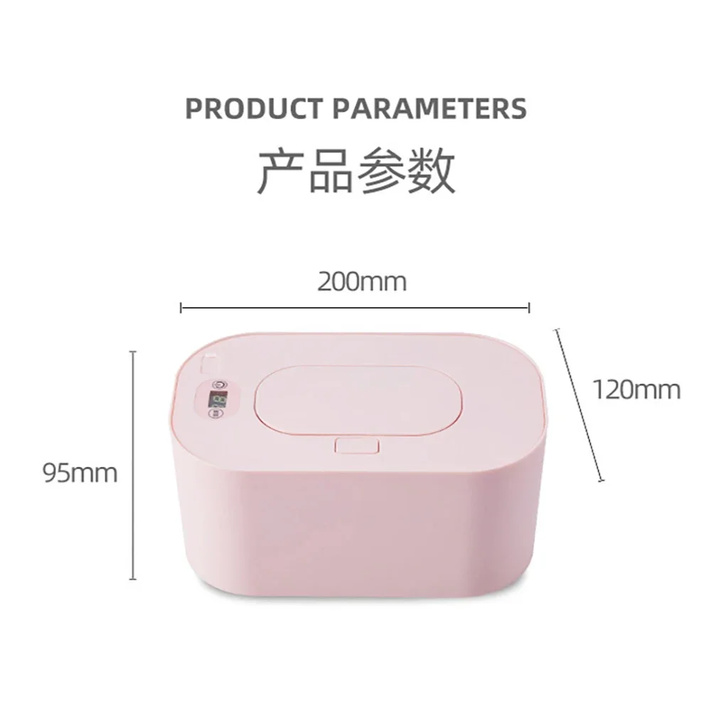 Baby Wipe Warmer Mini Wipe Warmer Dispenser Portable Home Car Nursery Essential Fall 2025 Warm Hygienic Wipes - Image 6