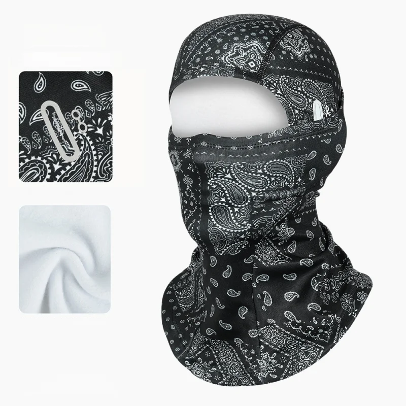 Balaclava Graffiti Print Face Mask Thermal Headwear for Winter Essentials 2026 Outdoor Cycling Warm - Image 14