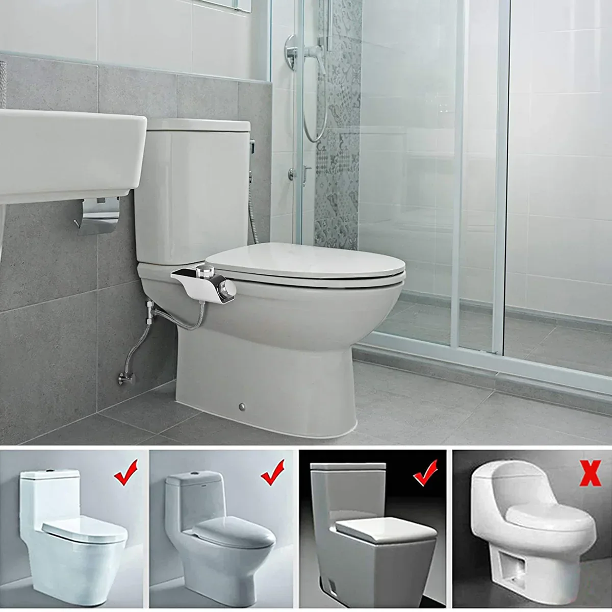 Bidet Attachment Easy Install Feminine Wash Device Hot And Cold Non Electric Bidet Fall 2025 Bathroom Upgrade - Image 3