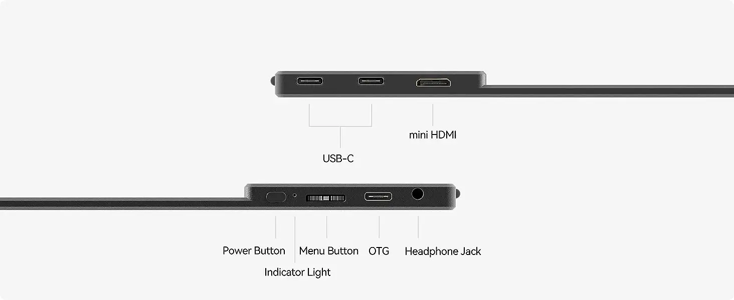 OLED 13.3 Inch Portable Monitor 1ms HDR 100 Percent DCI P3 - Image 14