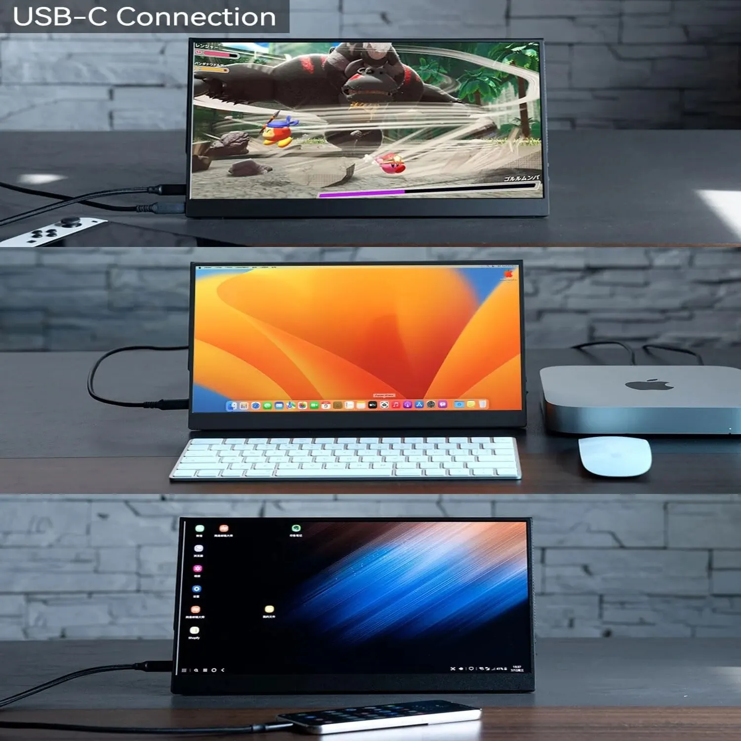 OLED 13.3 Inch Portable Monitor 1ms HDR 100 Percent DCI P3 - Image 3