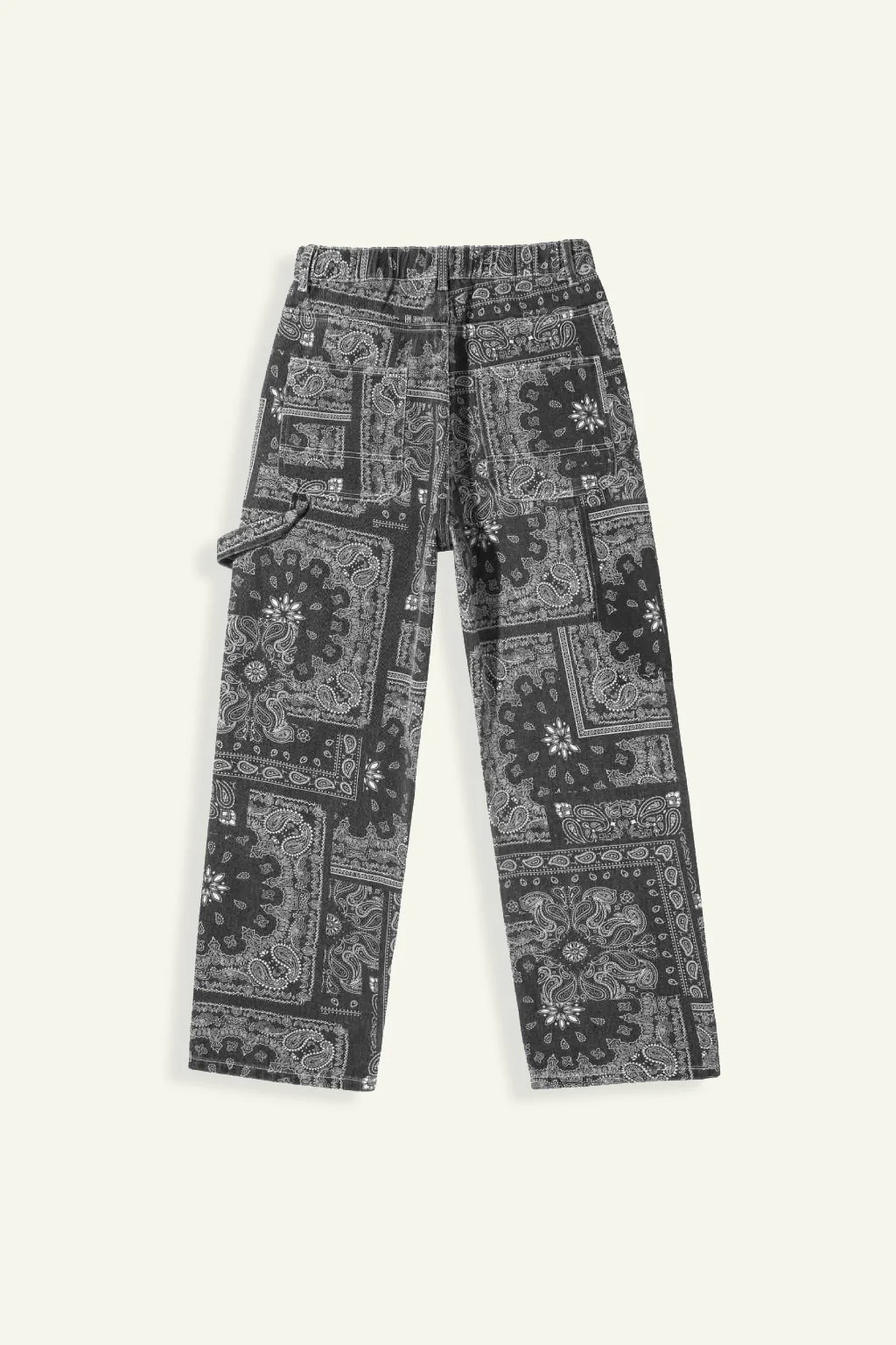 Bandana Jeans with Unique Prints for Stylish Urban Wear, Comfortable Fit, High-Quality Denim - Image 7