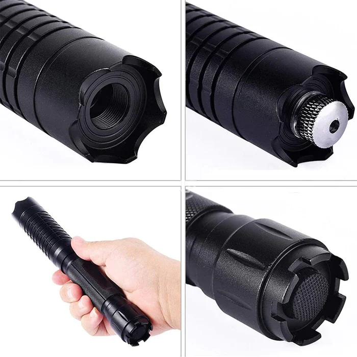 Blue Laser Torch 450Nm Tactical Flashlight Survival Gear - Image 6