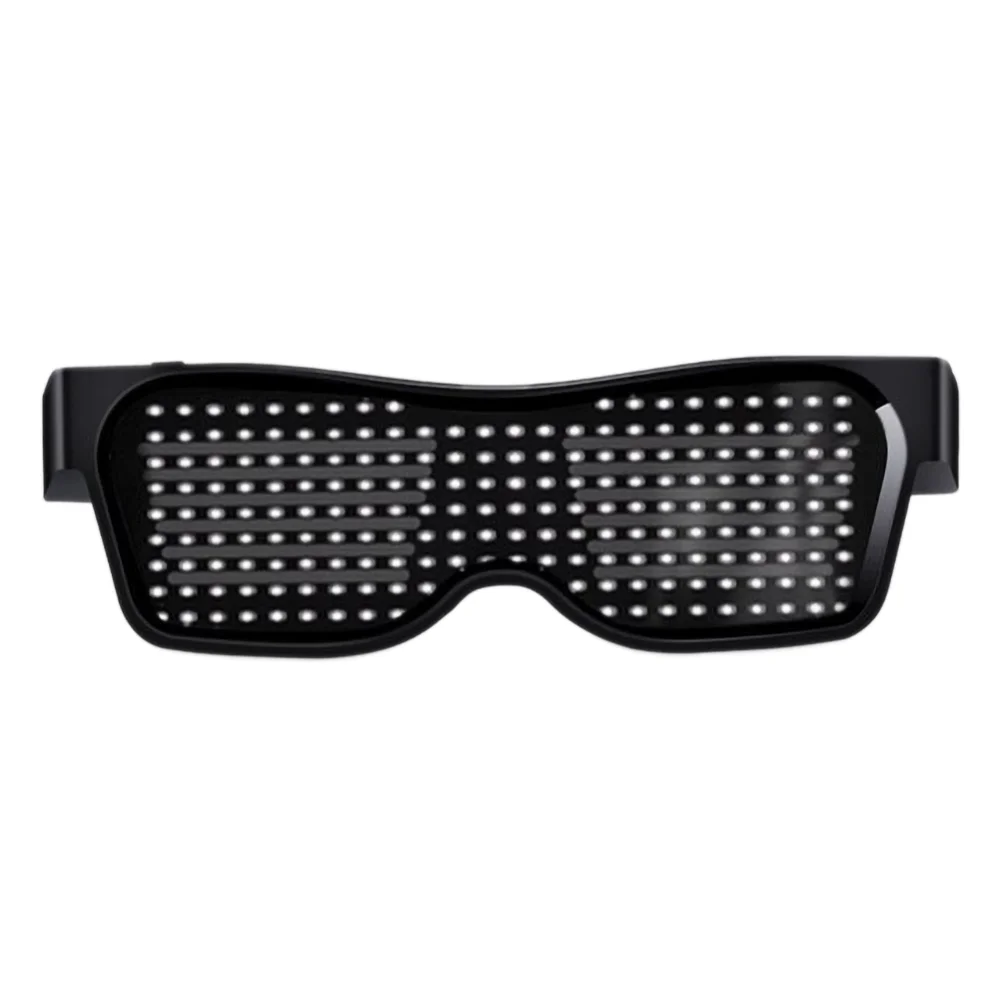 Bluetooth LED Text Glasses for DJs - USB Charging Party Gift - Image 7