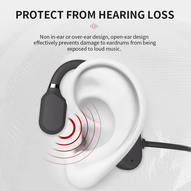 Bone Conduction Headphones Waterproof Open Ear Sport 2025 - Image 3