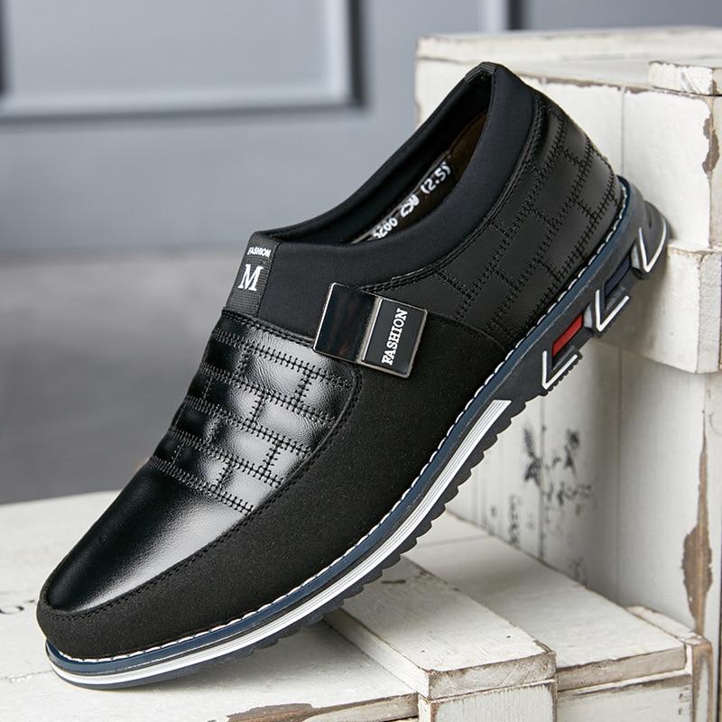 Breathable Leather Men's Shoes with Orthopedic Support, Soft Insole, and Versatile Design for All Occasions - Image 9