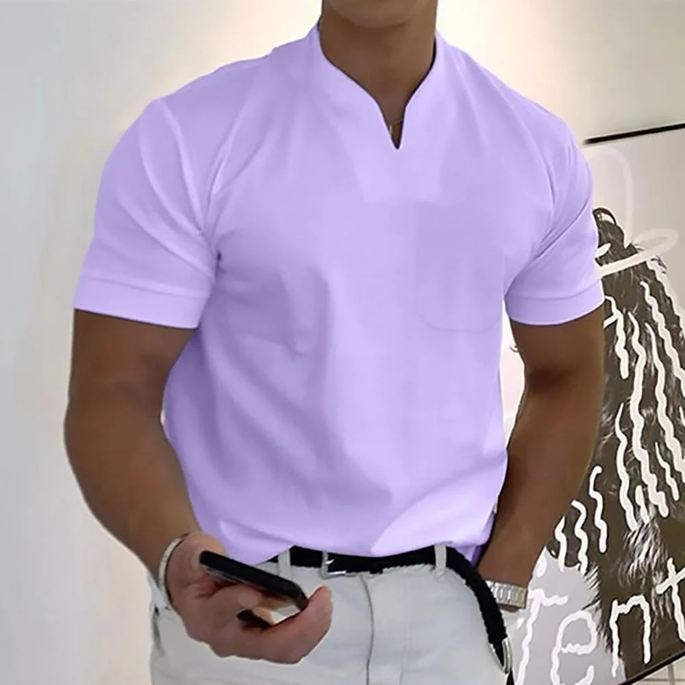 Breathable men's casual shirt – modern design, high-quality cotton, for everyday wear - Image 11