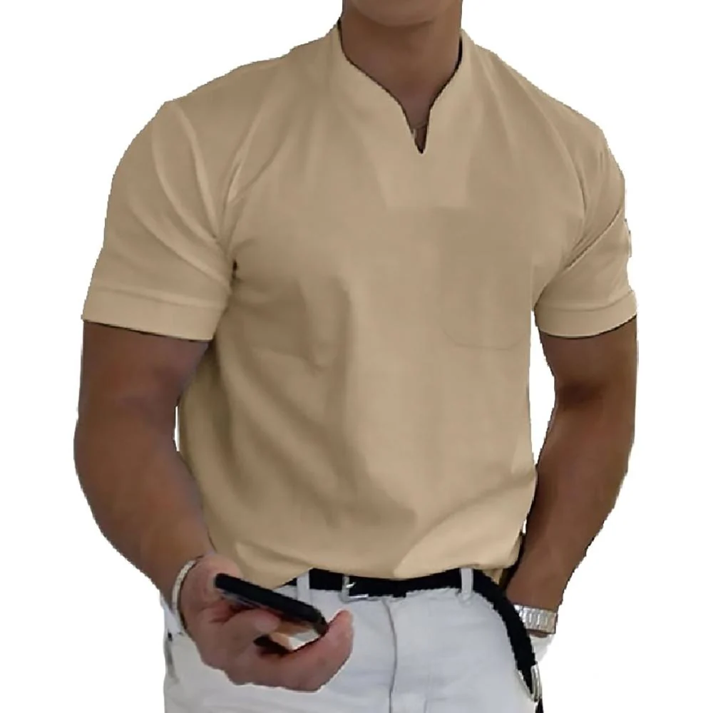Breathable men's casual shirt – modern design, high-quality cotton, for everyday wear - Image 13