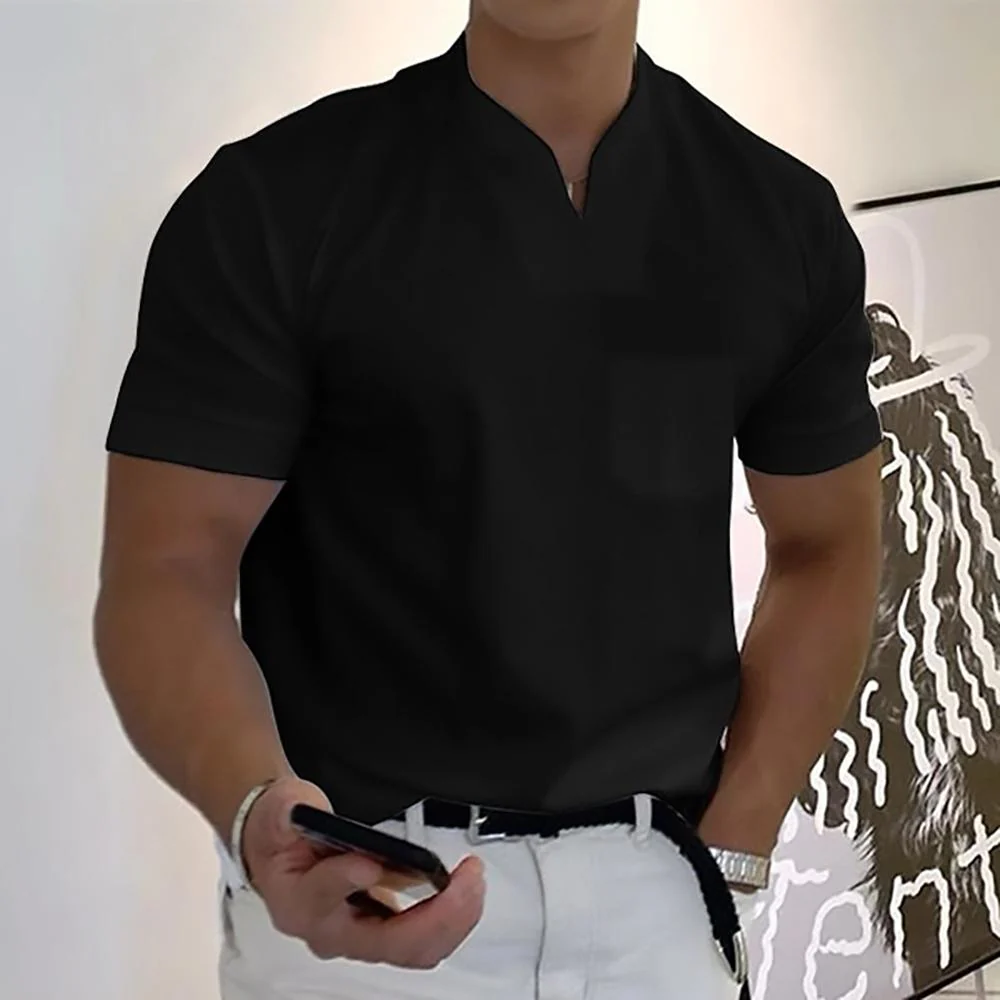 Breathable men's casual shirt – modern design, high-quality cotton, for everyday wear - Image 6