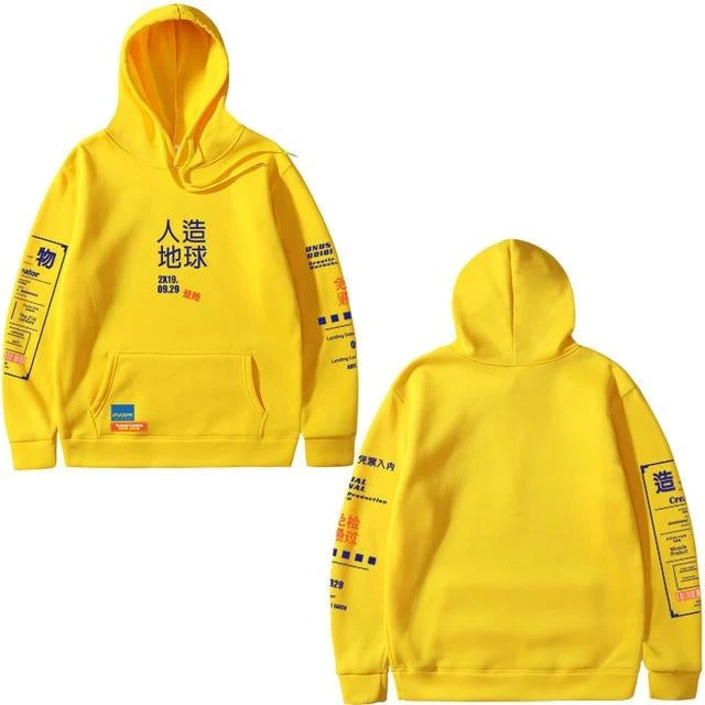 Breathable Mens Cropped Hoodie - Boxy Wool Blend, Casual - Image 9