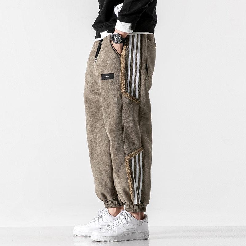 Breathable men's joggers – full-length design, cotton blend, for casual wear - Image 3