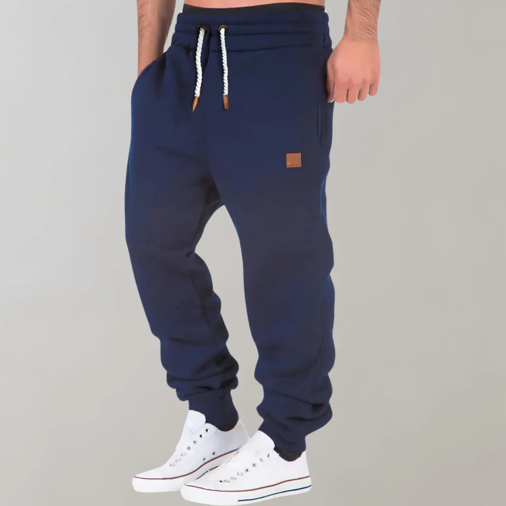 Breathable men's joggers – soft fabric, regular fit, for everyday wear