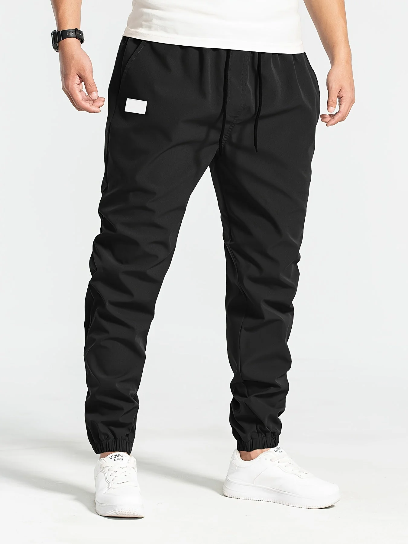 Breathable men's pants – classic fit, 100% cotton, for everyday wear - Image 2
