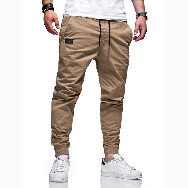 Breathable men's pants – classic fit, 100% cotton, for everyday wear - Image 3