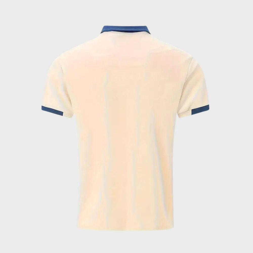 Breathable men's polo shirt – classic cut, soft cotton, for casual and office wear - Image 8