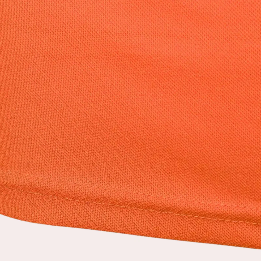 Breathable men's polo shirt – short sleeve, comfortable fit, ideal for summer - Image 4