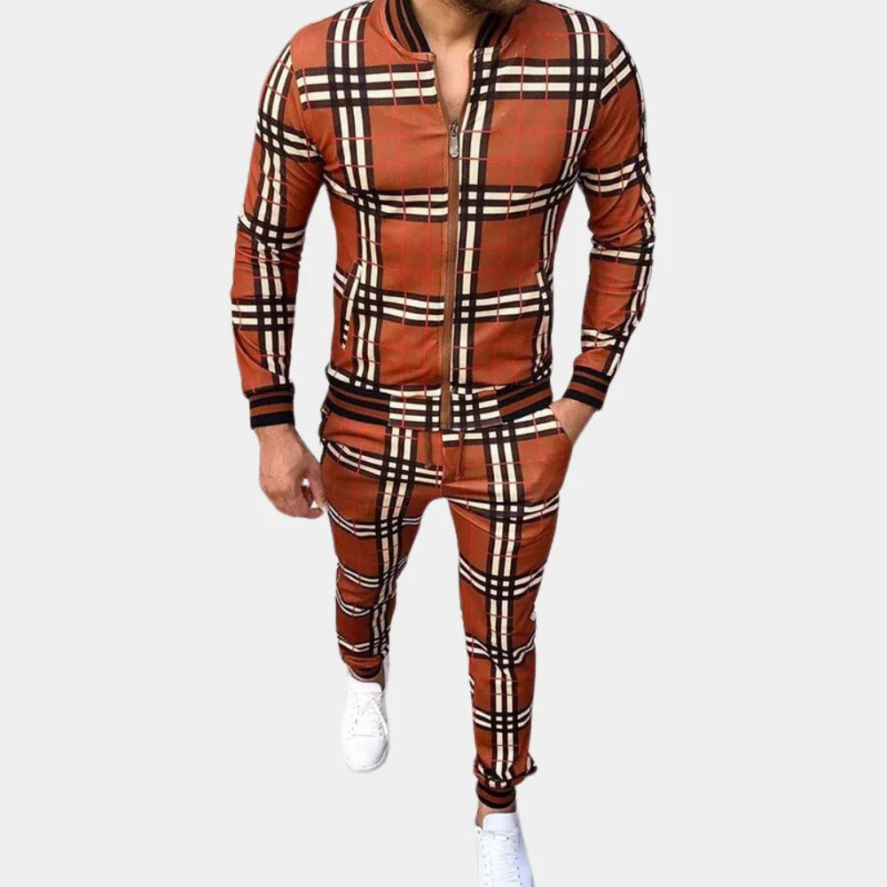 Breathable men's tracksuit – comfortable fit, durable materials, for sports and leisure - Image 4