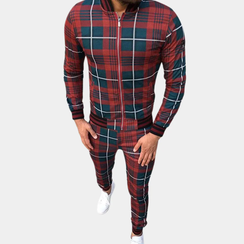 Breathable men's tracksuit – comfortable fit, durable materials, for sports and leisure - Image 5