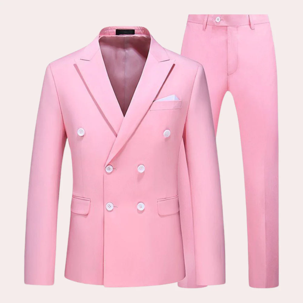 Breathable men's tracksuit set – relaxed fit, soft fabric, for casual outings - Image 5