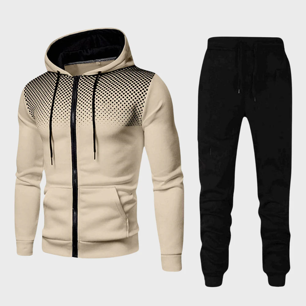 Breathable men’s tracksuit – slim fit, soft fabric, for sports and leisure - Image 4