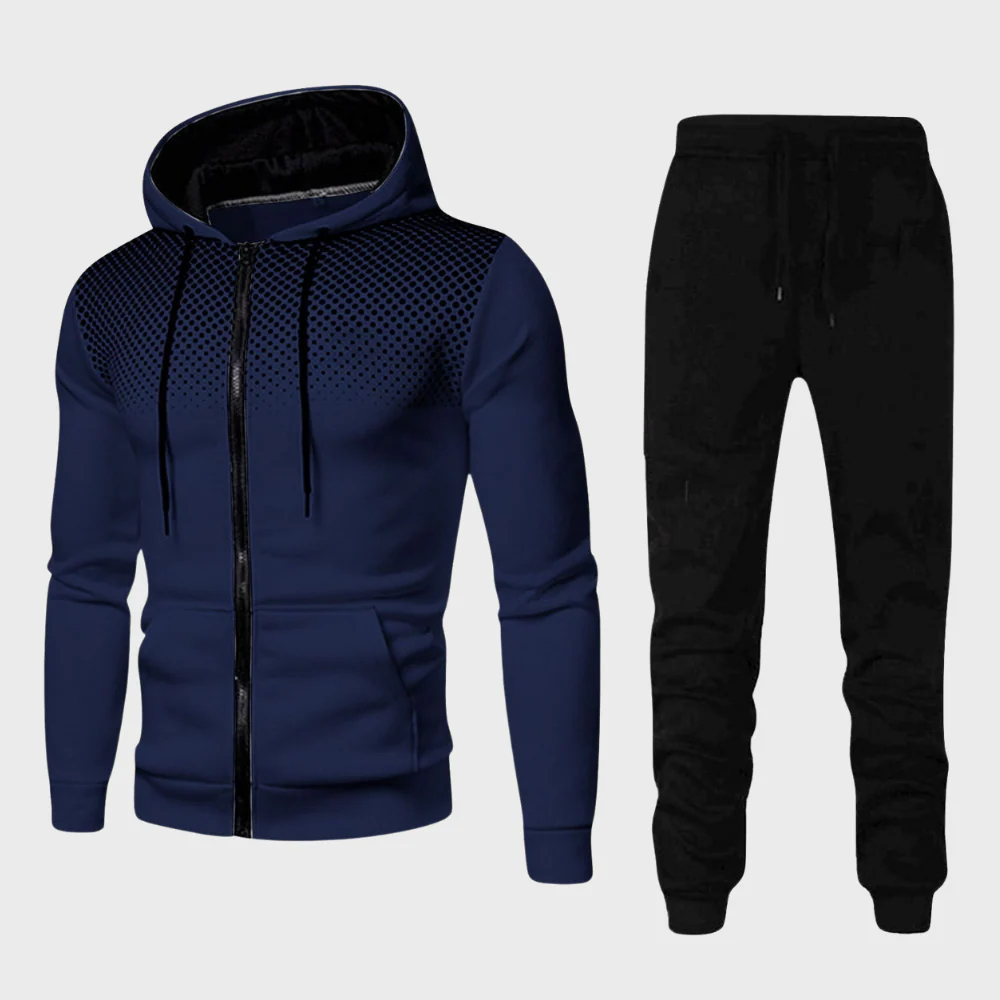 Breathable men’s tracksuit – slim fit, soft fabric, for sports and leisure - Image 5