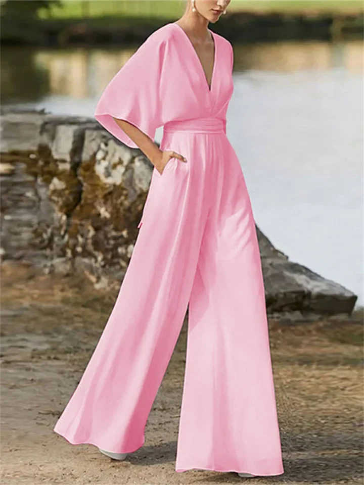 Breathable women’s jumpsuit – timeless design, premium fabric, for special occasions - Image 6