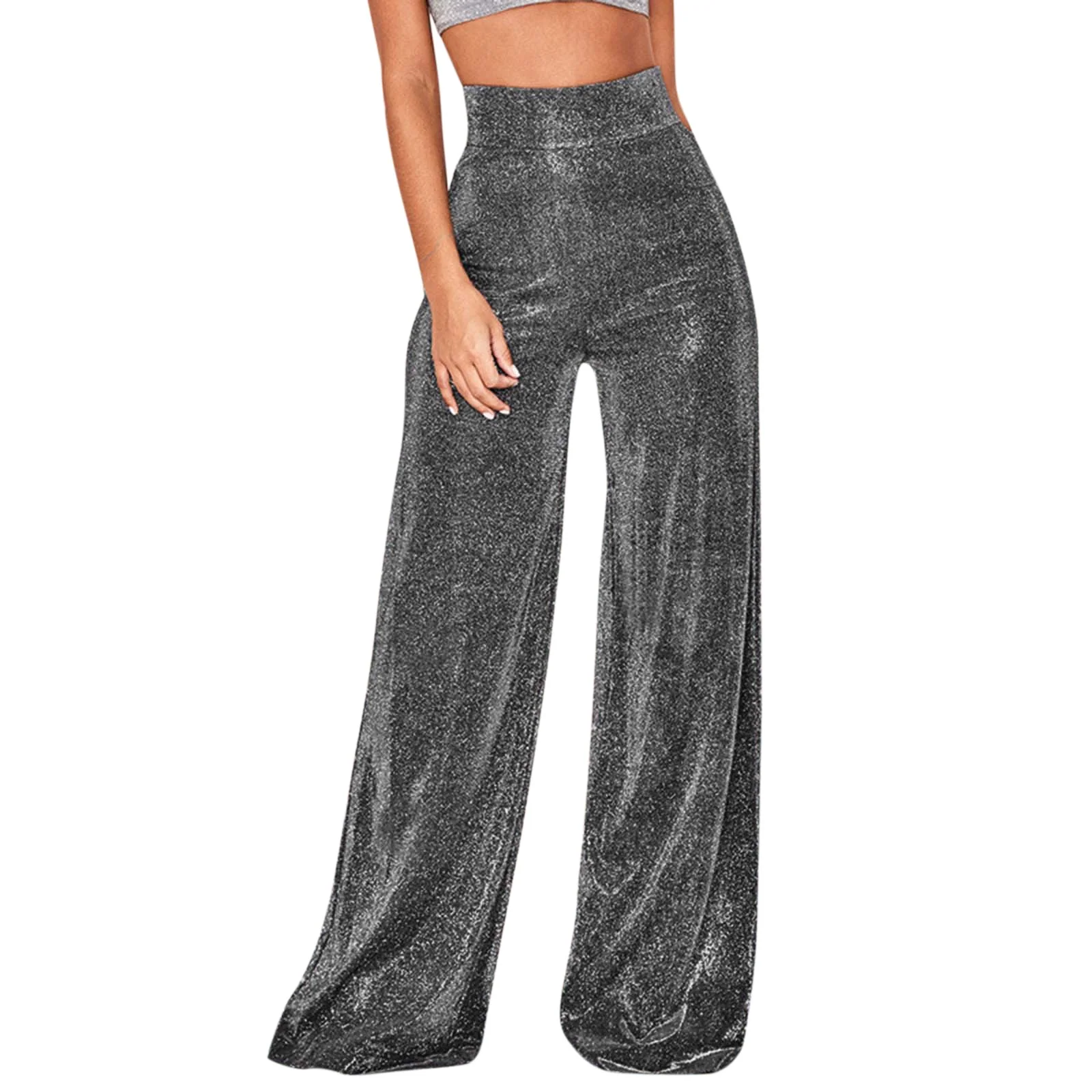 Breathable women’s flared pants – comfortable fit, high-quality fabric, for special occasions - Image 6