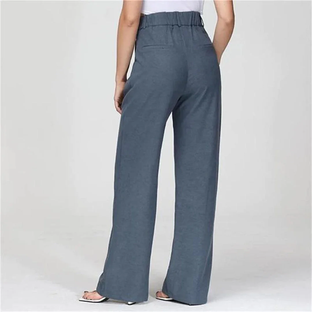 Breathable women’s palazzo pants – high-waisted, wide-leg design, for any occasion - Image 5