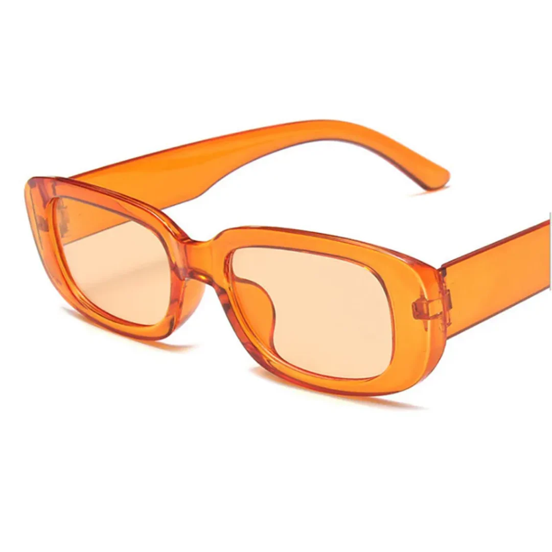 Breathable women’s retro sunglasses – rectangular frame, UV400 protection, for summer outings - Image 15