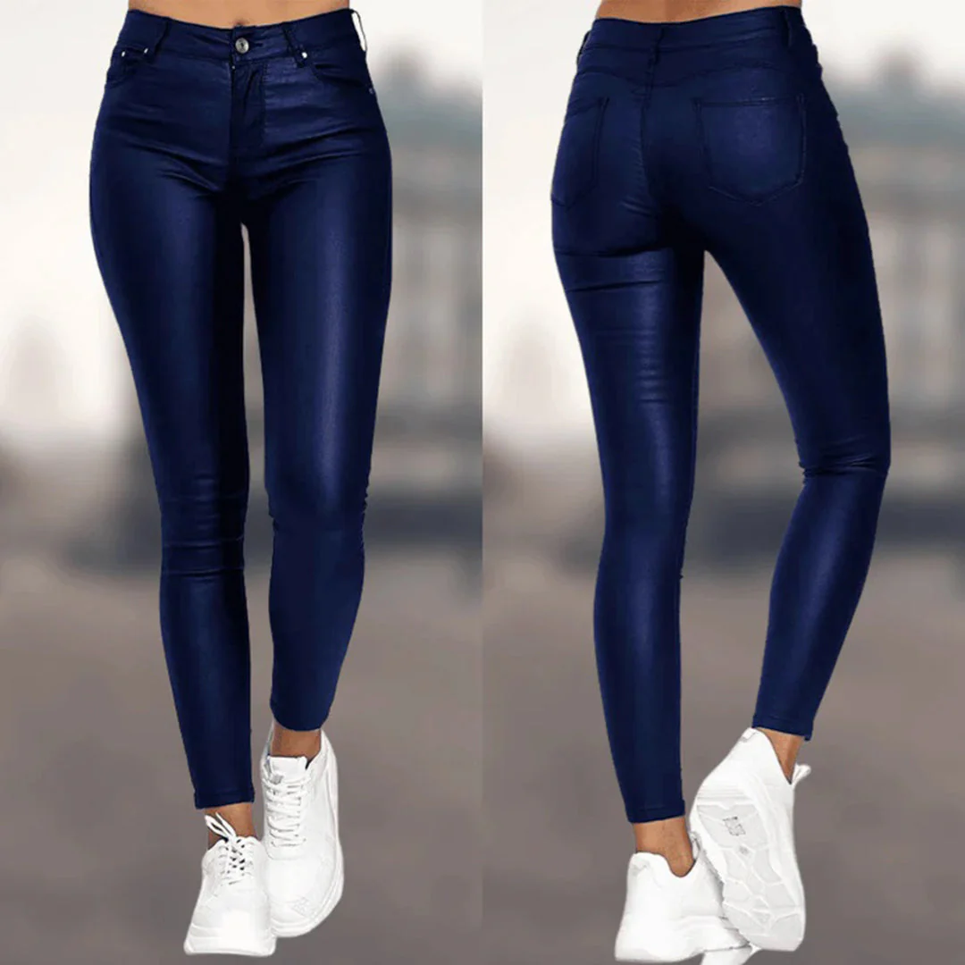 Breathable women’s skinny jeans – fitted design, stretchy material, for casual wear - Image 2